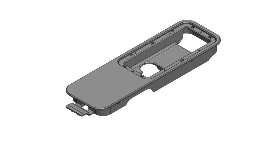 Housing hook outer shell front