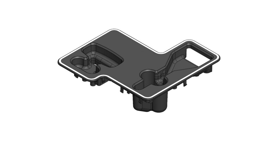 Housing hook + three-point belt P