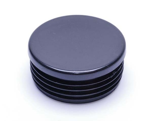 photo of End cap, plastic black for finishing side-bars