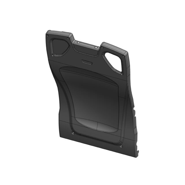 Back plate TriflexAIR seat (left)