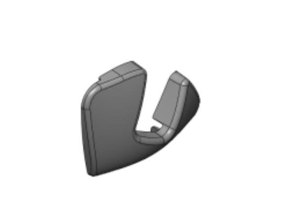 photo of Cover cap belt catcher (right)