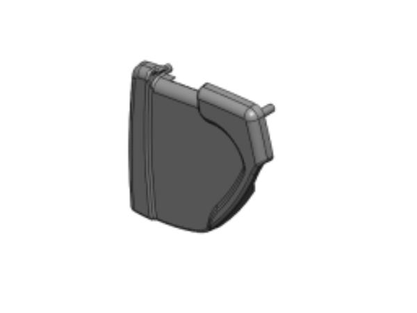 photo of Cover cap belt right (right seat)
