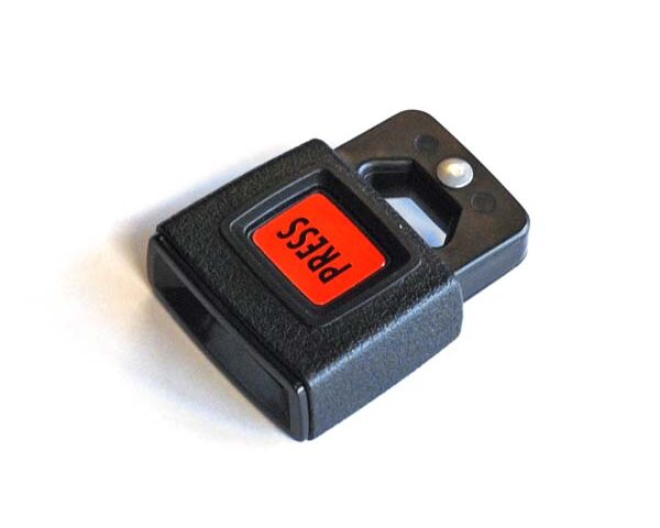 photo of Seat belt buckle