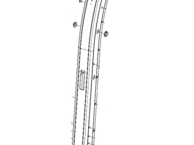 photo of Support arm right/hydraulic unit side AL1 lift