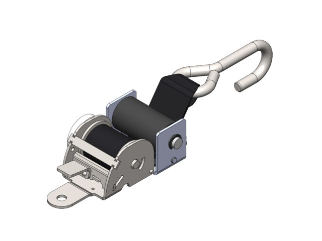 photo of Retractor rear incl. guide roller TR+