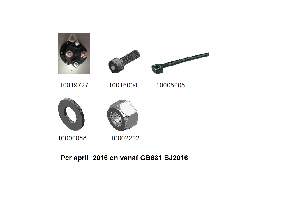 Main relay 12V for AL1 lift - Image 2