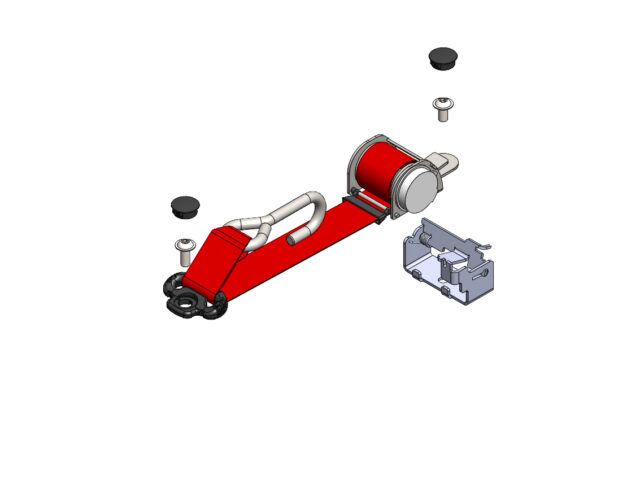 photo of Retractor + mechanism (front) TriflexAIR floor